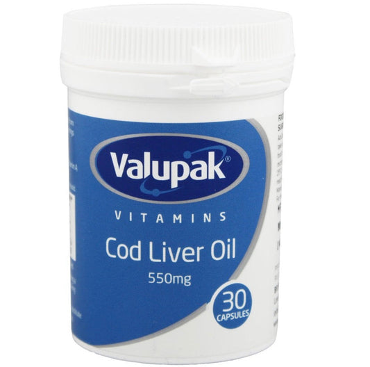 VALUPAK COD LIVER OIL - E-Pharmacy Ghana