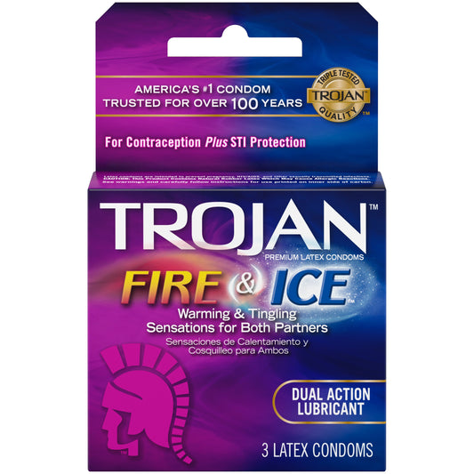 TROJAN, 3 CONDOMS