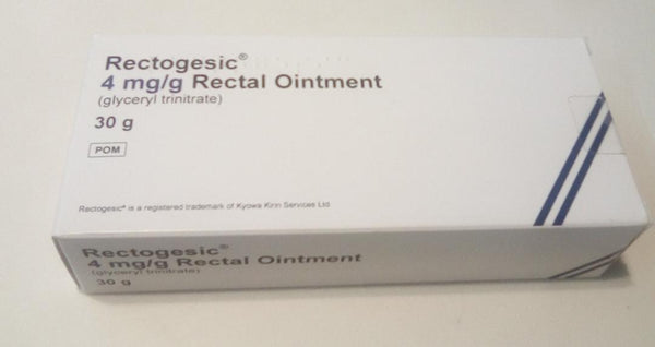 Rectogesic 4 mg/g Rectal Ointment – Pain Relief for Anal Fissures – Caplet