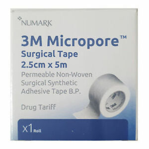 NUMARK 3M MICROPORE SURGICAL TAPE