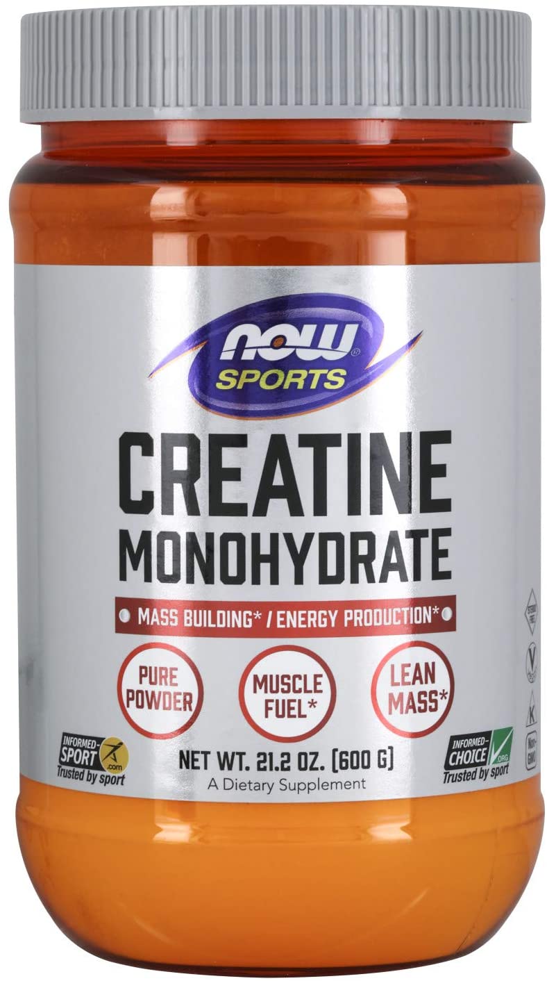 NOW CREATINE MONOHYDRATE POWDER