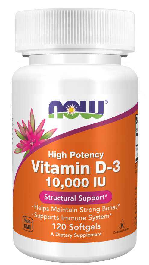 NOW VITAMIN D-3 10,000 IU