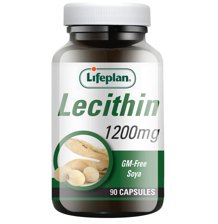 LIFEPLAN LECITHIN 1200MG, 90 CAPSULES