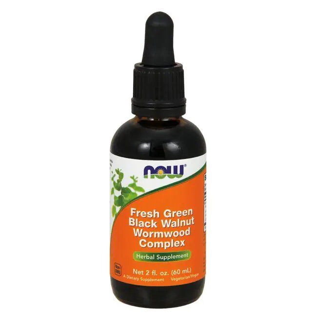 NOW FOODS FRESH GREEN BLACK WALNUT WORMWOOD COMPLEX