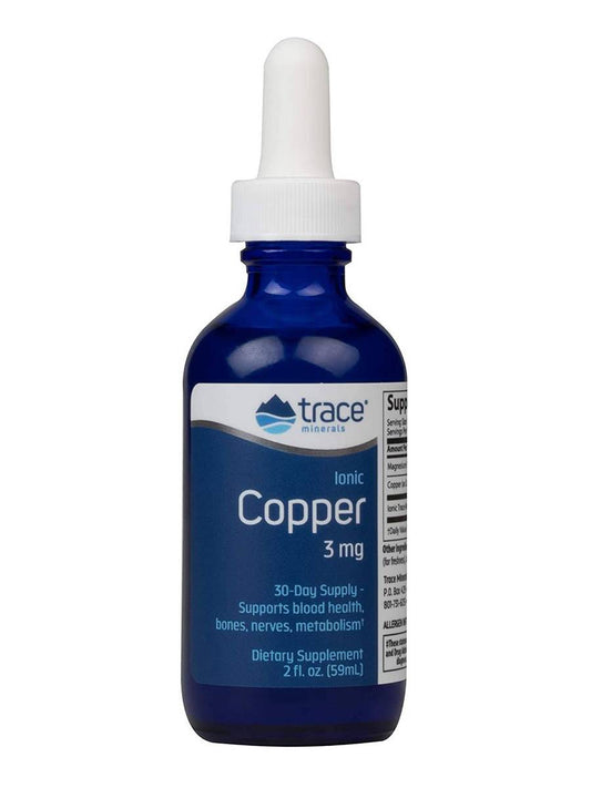 TRACE MINERALS COPPER LIQUID 3MG