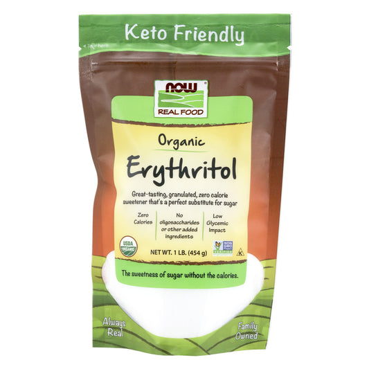 NOW REAL FOOD ERYTHRITOL 454G