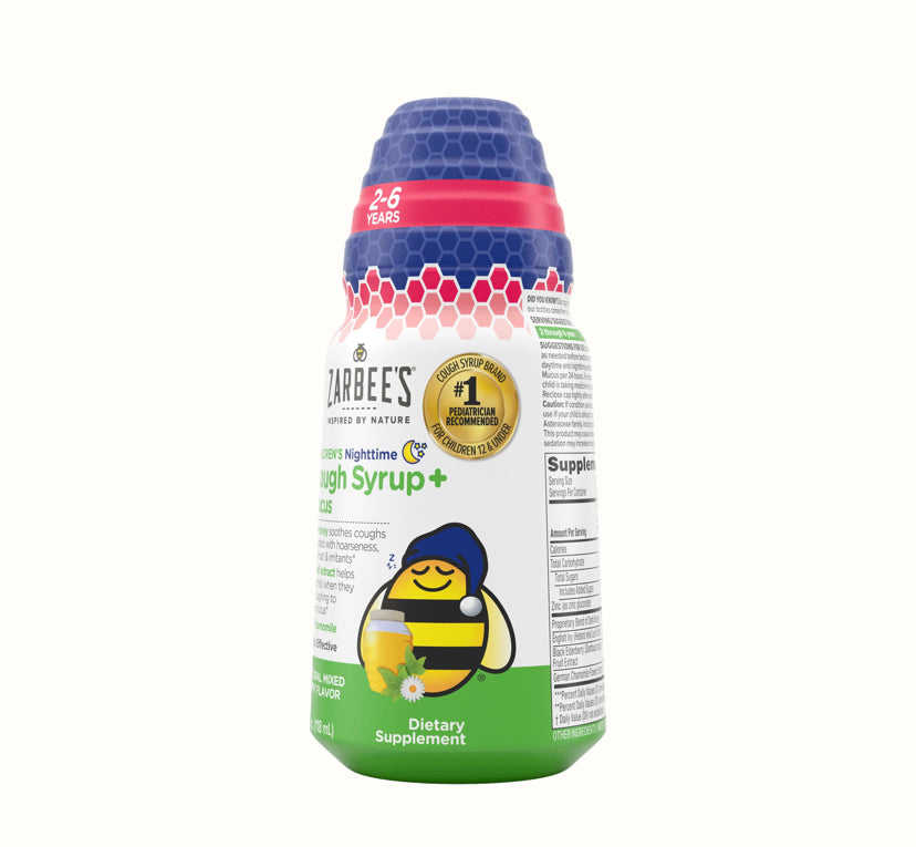 ZARBEE’S COUGH SYRUP + MUCUS