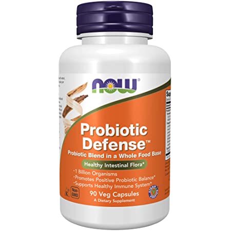 NOW PROBIOTIC DEFENSE, 90 VEG CAPSULES