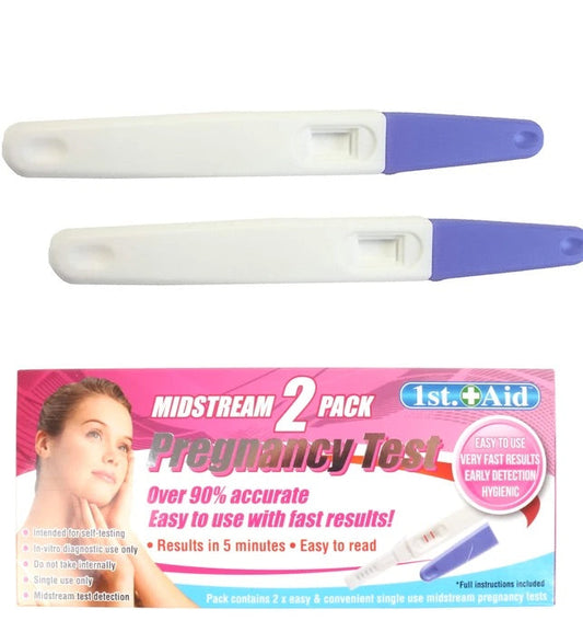 FIRST AID PREGNANCY TEST
