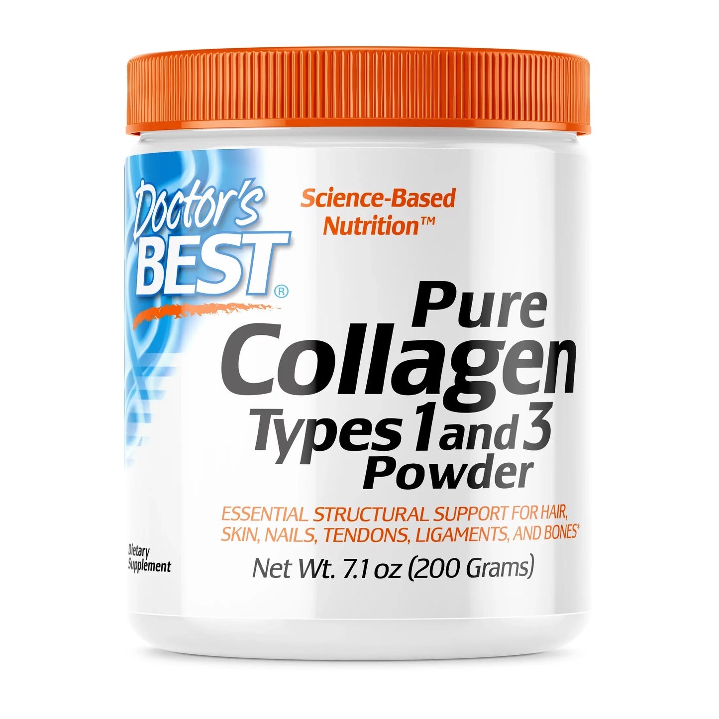 Pre-Order | Arrives in 5–10 Days – DOCTOR’S BEST PURE COLLAGEN TYPES 1 AND 3 POWDER