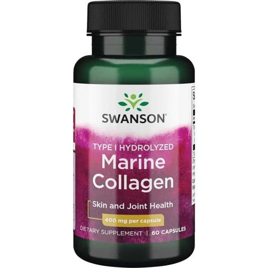 Pre-Order | Arrives in 5–10 Days – SWANSON MARINE COLLAGEN, 60 CAPSULES