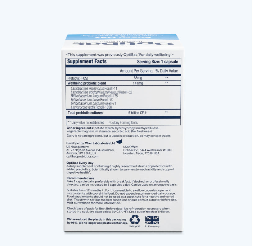 OPTIBAC EVERY DAY PROBIOTICS