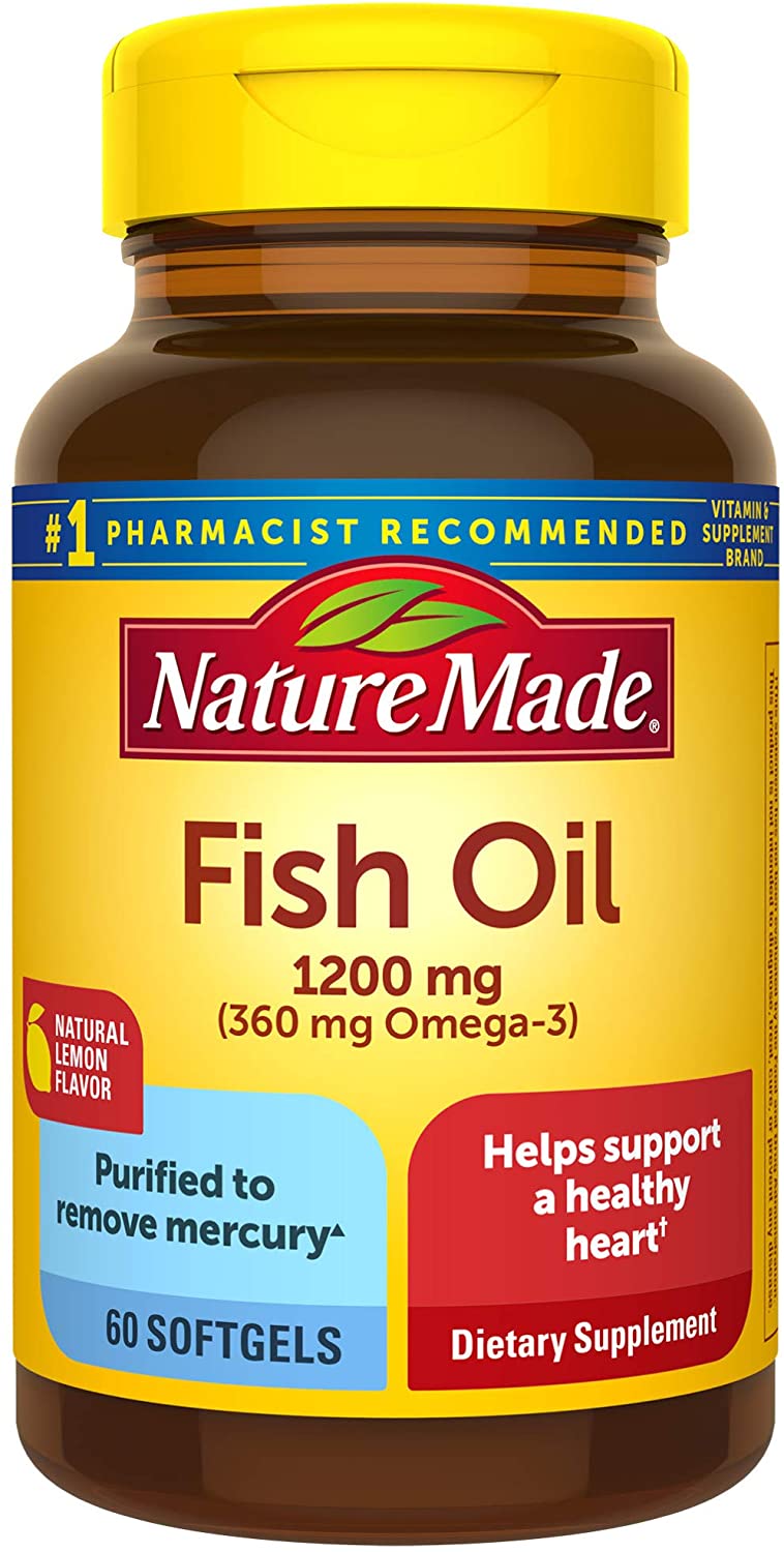 NATURE MADE FISH OIL 1200MG