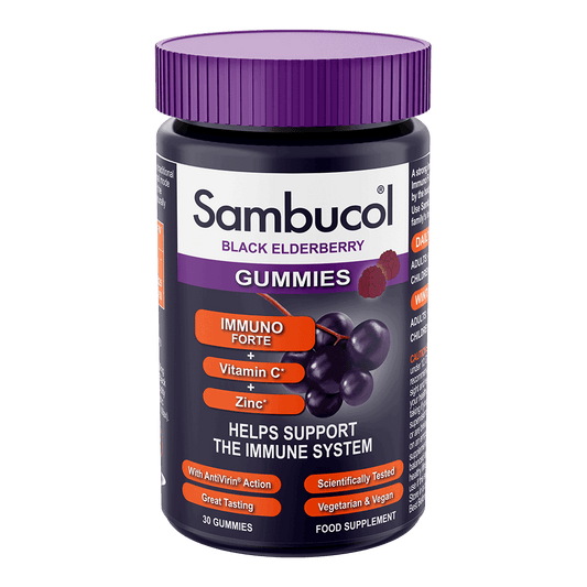 SAMBUCOL BLACK ELDERBERRY 30 GUMMIES