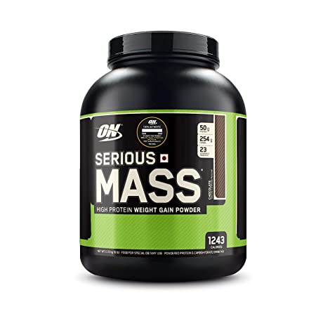 SERIOUS MASS HIGH PROTEIN WEIGHT GAIN POWDER 2.72KG