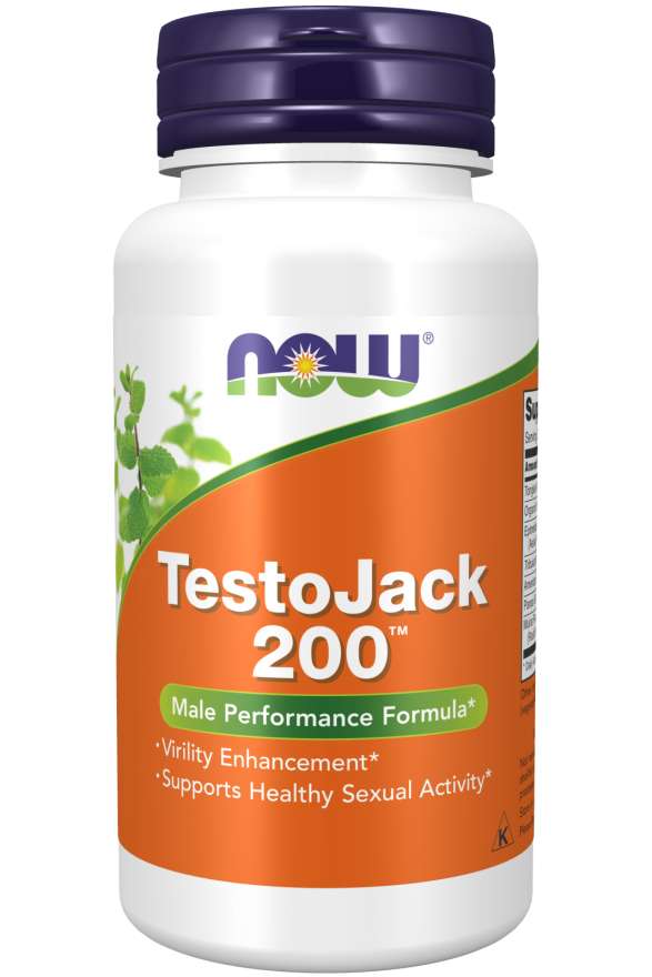 NOW TESTOJACK 200, 60 VEG CAPSULES