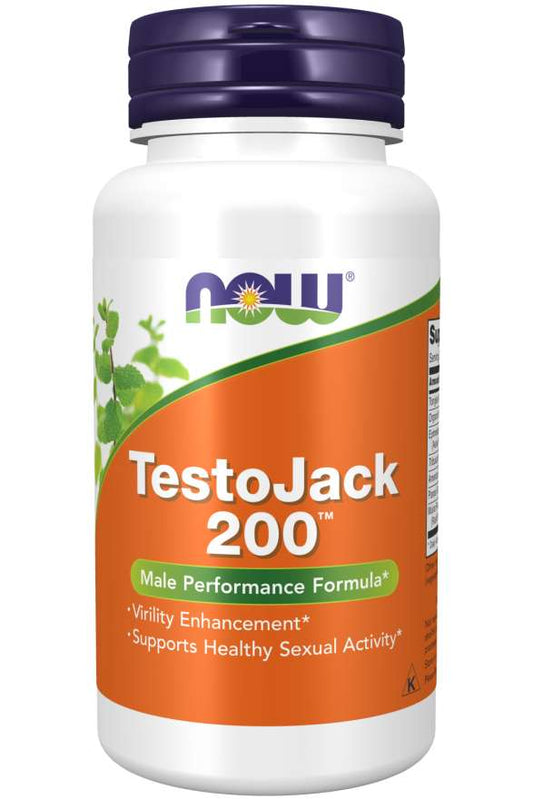 NOW TESTOJACK 200, 60 VEG CAPSULES