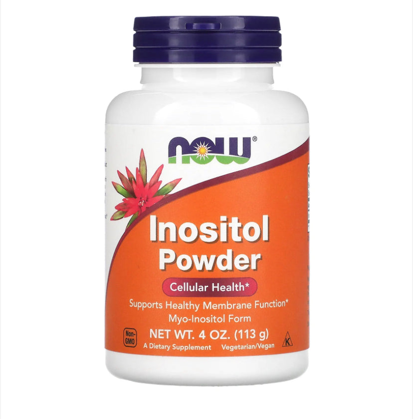Brain Max Inositol NOW Inositol Powder 113g – Brain & Cellular Health Supplement – Caplet