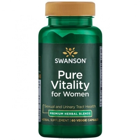 Pre-Order | Arrives in 5–10 Days – SWANSON PURE VITALITY FOR WOMEN, 60 VEGGIE CAPSULES