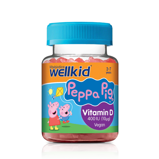 WELLKID PEPPA PIG VITAMIN D 400IU 3-7 YEARS