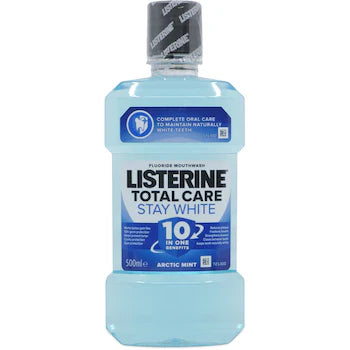 LISTERINE TOTAL CARE STAY WHITE MOUTHWASH 500ML