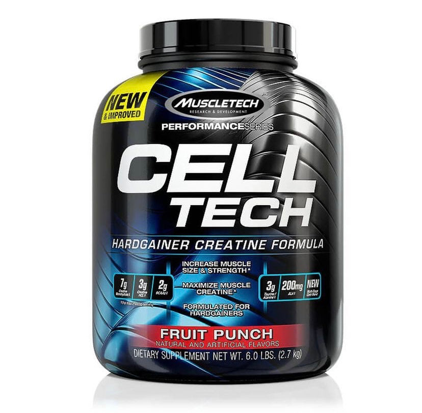 MUSCLETECH CELL TECH HARDGAINER CREATINE FORMULA