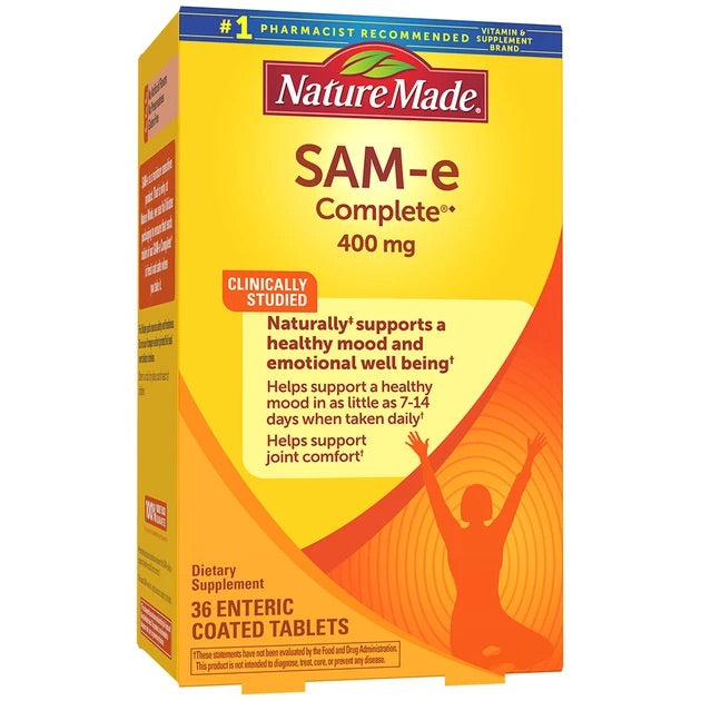 NATURE MADE SAM-e COMPLETE 400MG