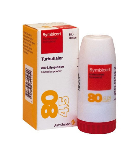SYMBICORT TURBUHALER INHALATION POWDER 4.5+80MCG - E-Pharmacy Ghana