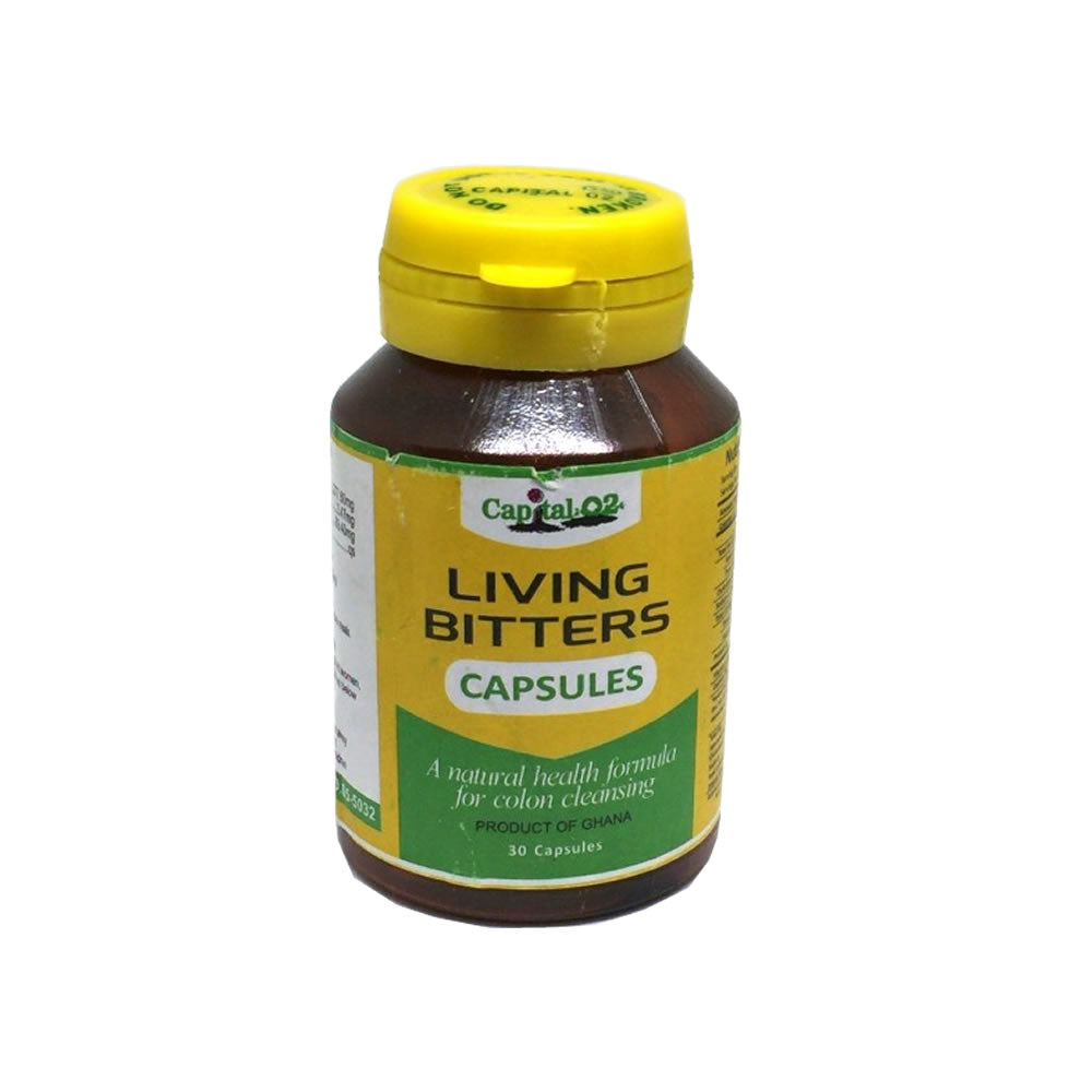 Living Bitters Capsules – Gentle Digestive Cleanse & Wellness Support ...