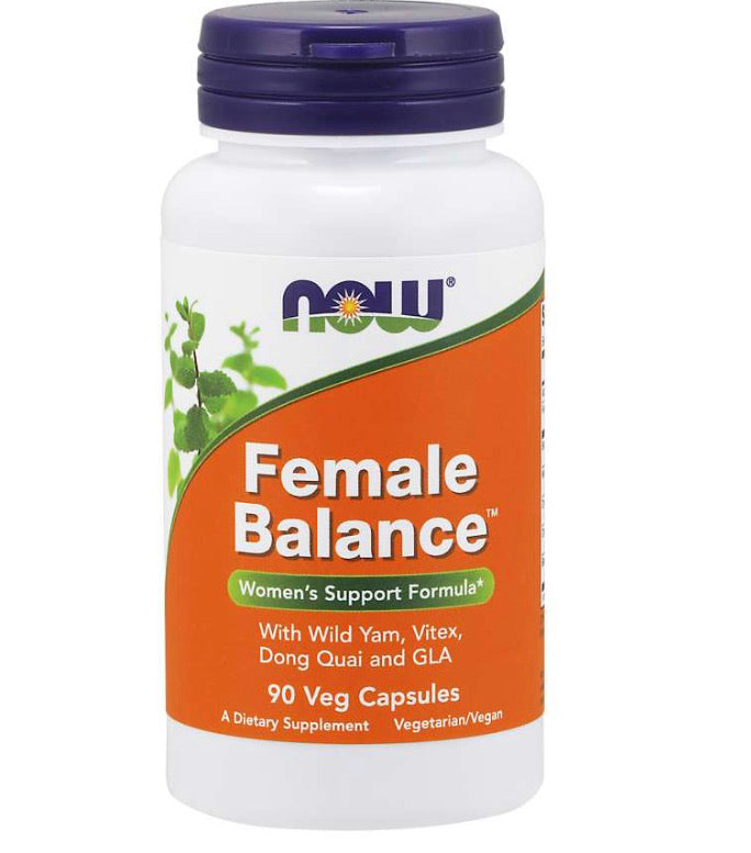 NOW FEMALE BALANCE 90 VEG CAPSULES - E-Pharmacy Ghana