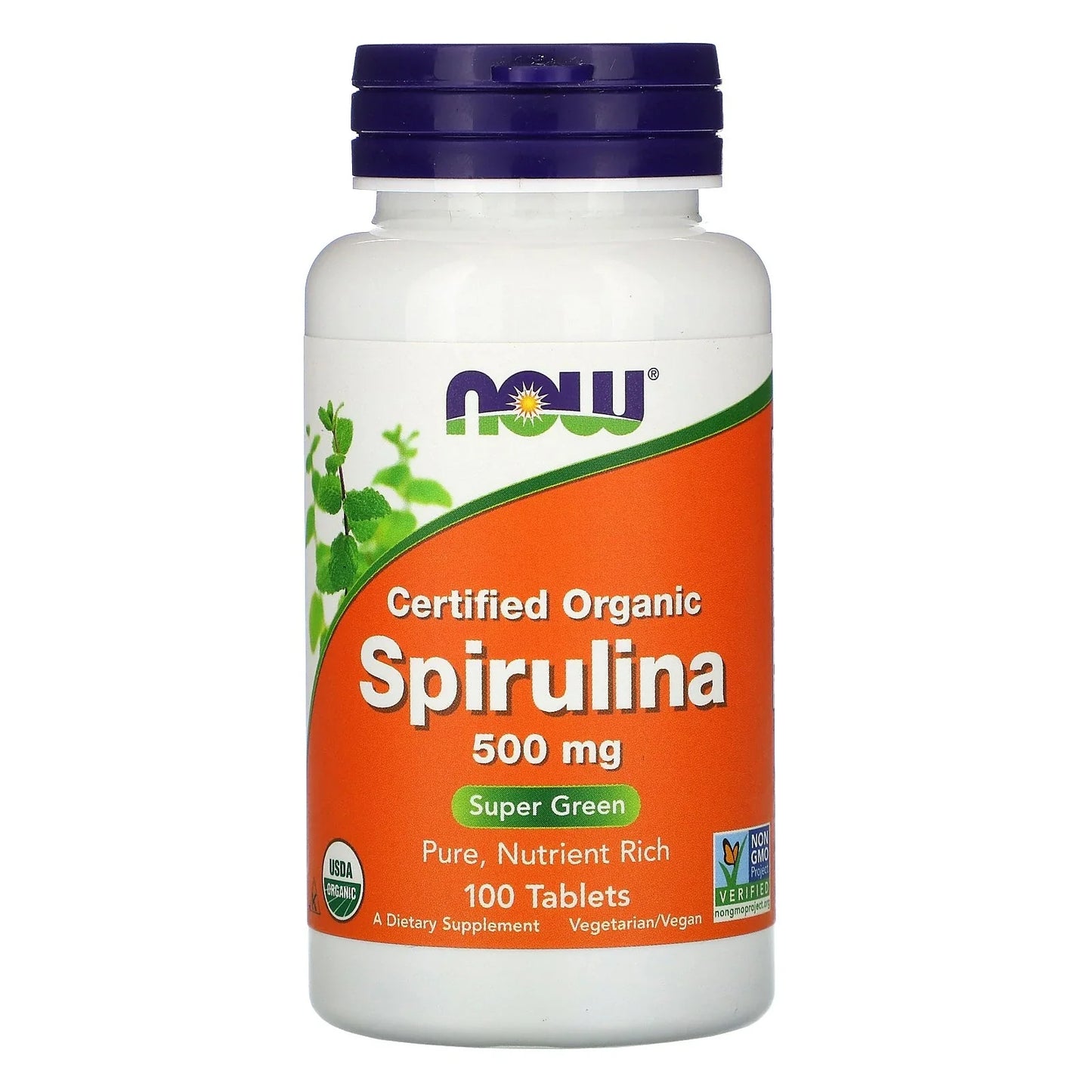 NOW SPIRULINA 500MG