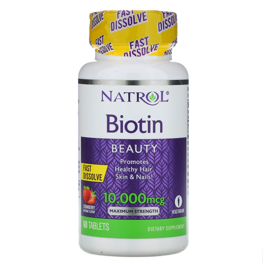 NATROL BIOTIN BEAUTY 10,000MCG