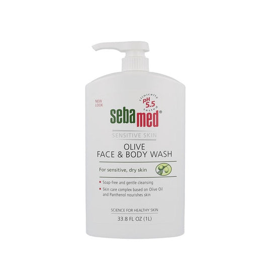 SEBAMED OLIVE FACE & BODY WASH