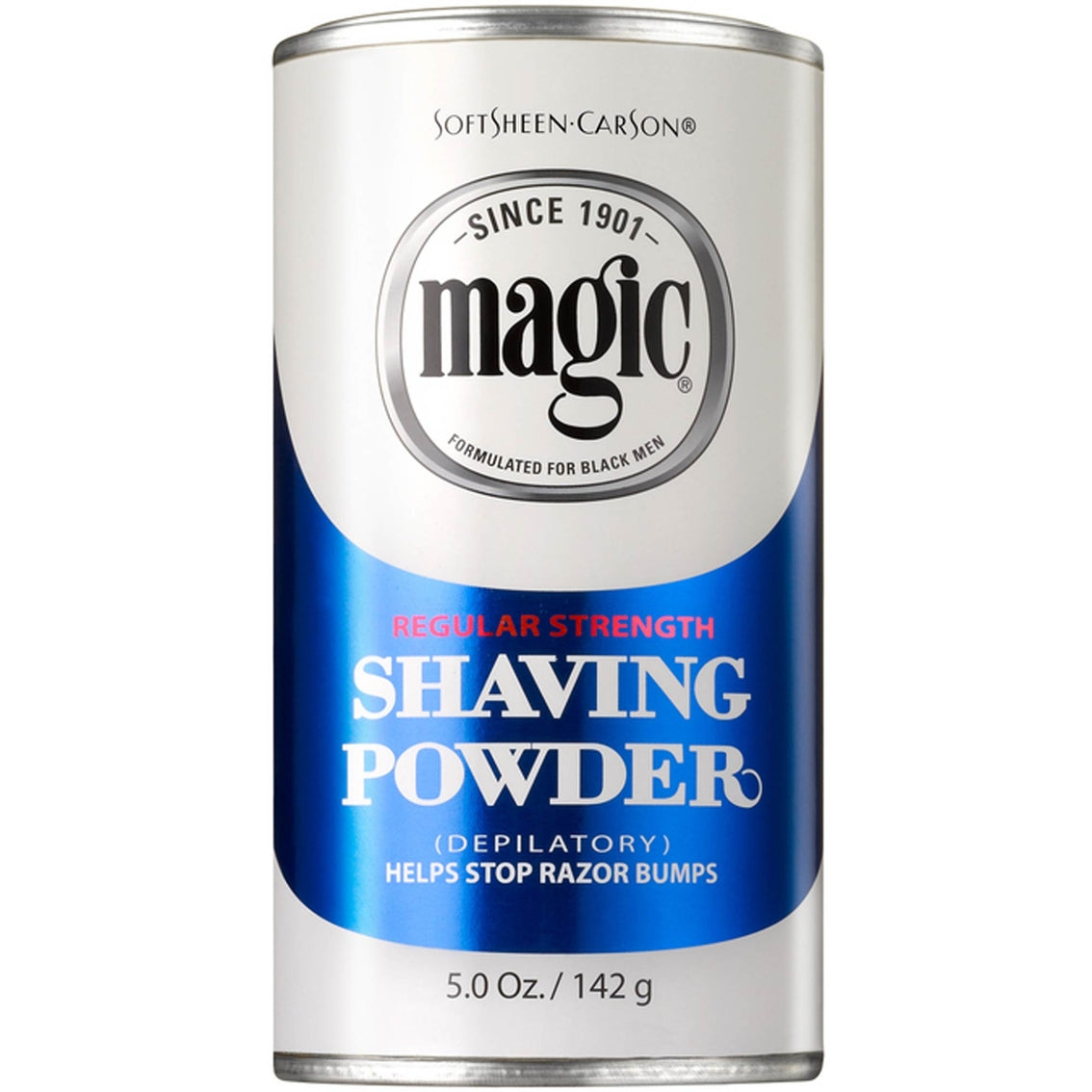 MAGIC SHAVING POWDER Blue Powder Regular Strength
