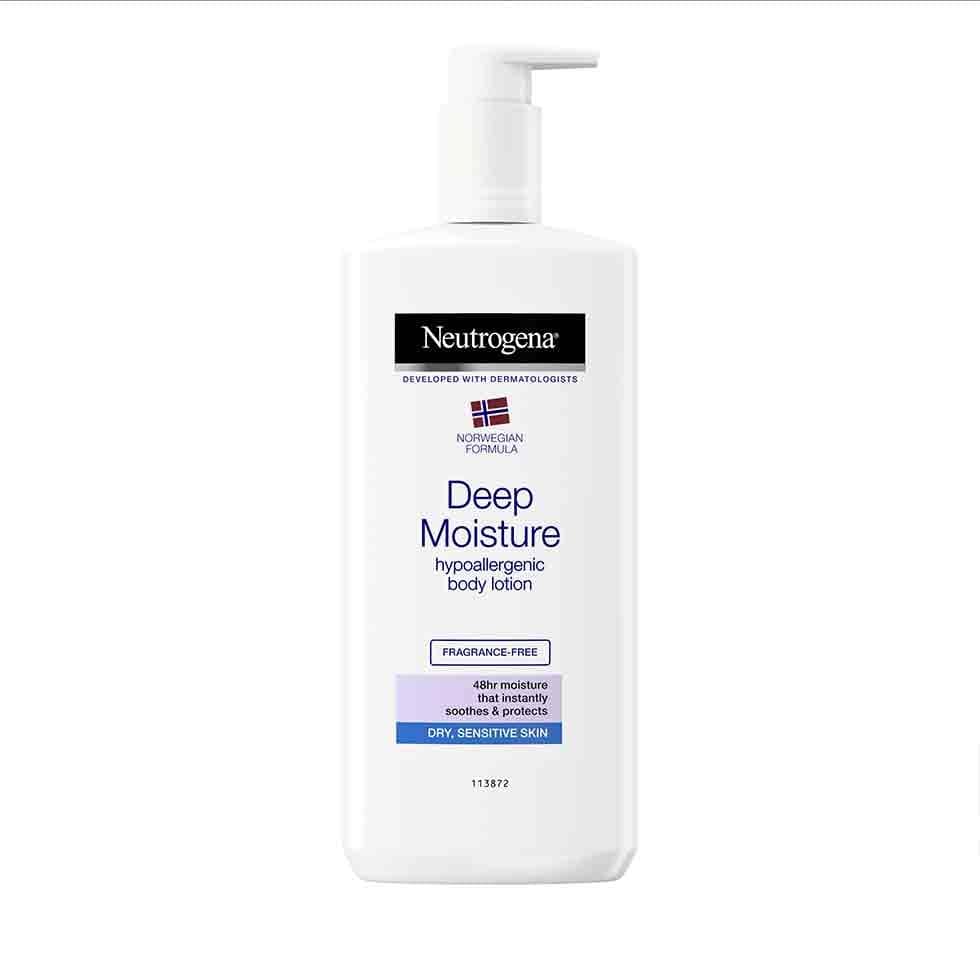 NEUTROGENA DEEP MOISTURE HYPOALLERGENIC BODY LOTION
