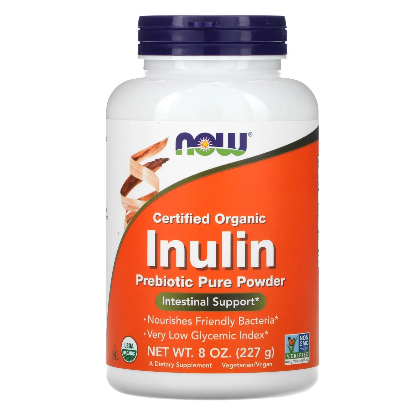 NOW INULIN PREBIOTIC PURE POWDER 227G
