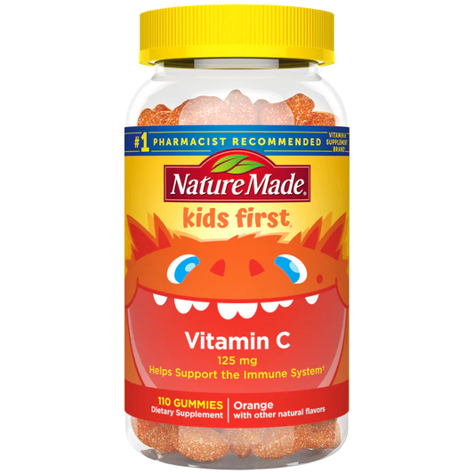 NATURE MADE KIDS FIRST VITAMIN C 125MG, 110 GUMMIES