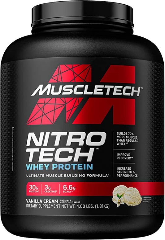 MUSCLETECH NITRO TECH WHEY PROTEIN