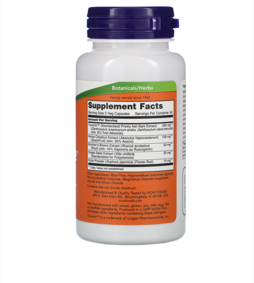 NOW VEIN SUPREME, 90 VEG CAPSULES