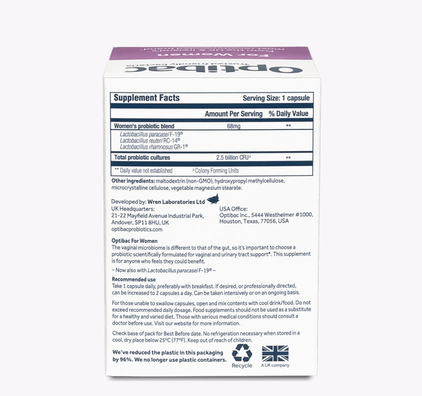 OPTIBAC FOR WOMEN PROBIOTICS