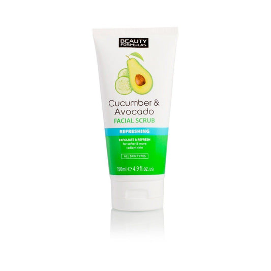 BEAUTY FORMULAS CUCUMBER & AVOCADO FACIAL SCRUB