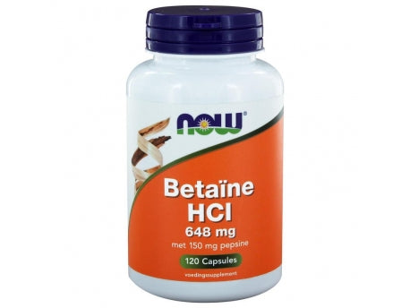 NOW BETAÏNE HCl 648MG - E-Pharmacy Ghana