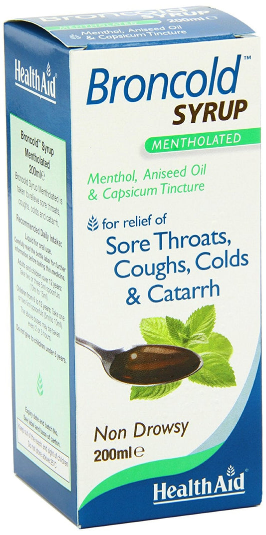 HEALTHAID BRONCOLD SYRUP - E-Pharmacy Ghana
